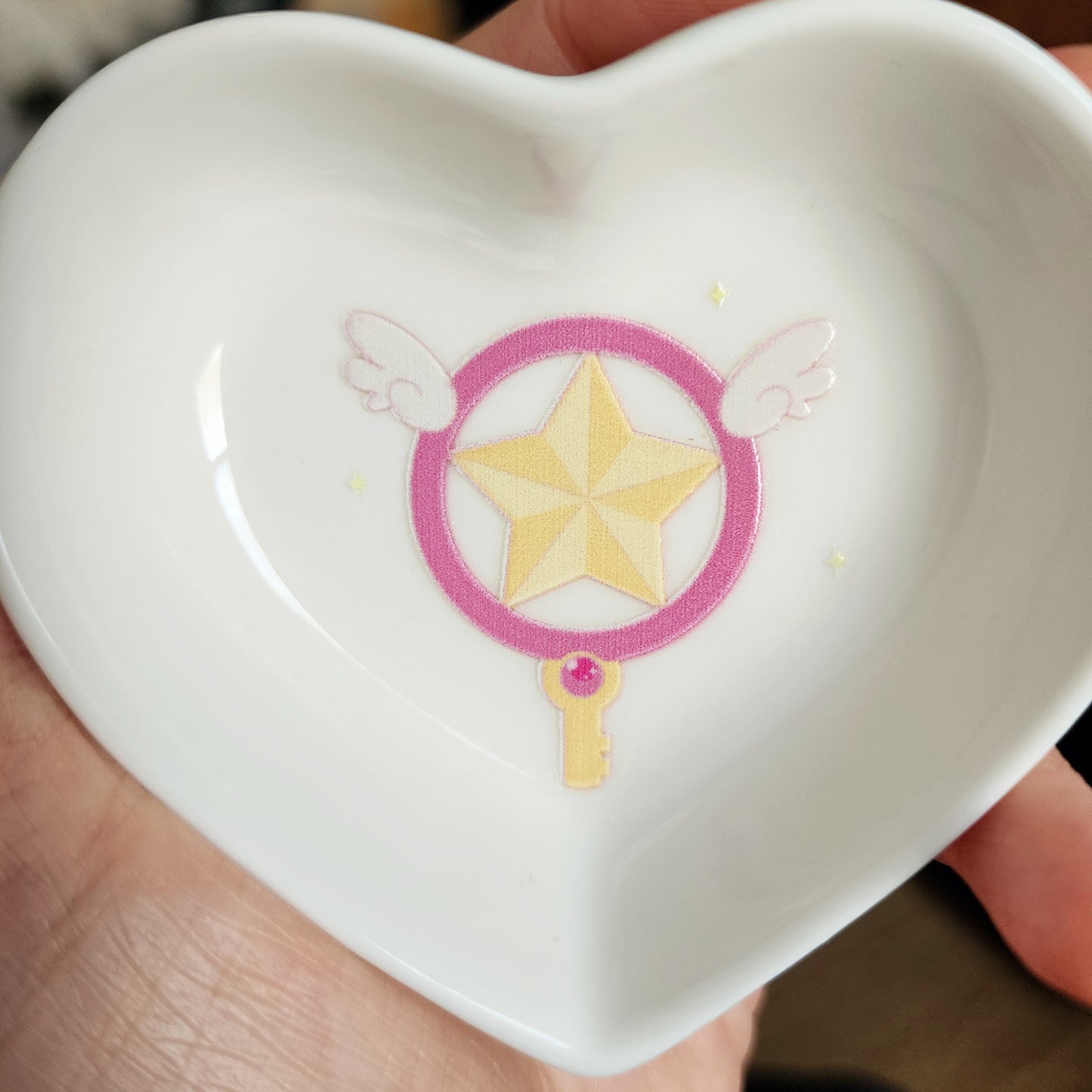 Magical Girl Heart Trinket Dish