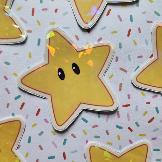 "You Got A Star!" Die Cut Sticker