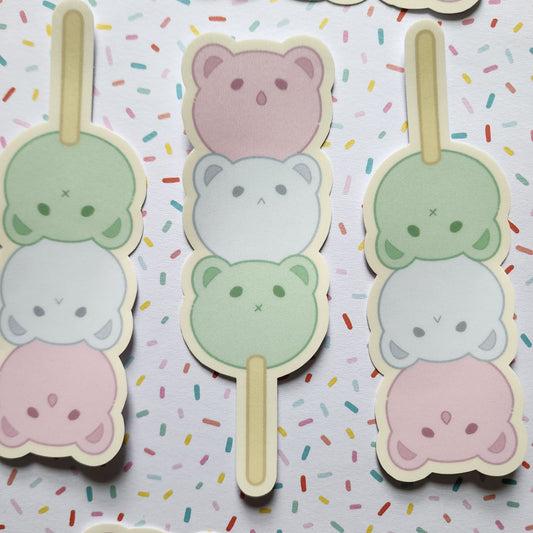 Bear Dango Sticker