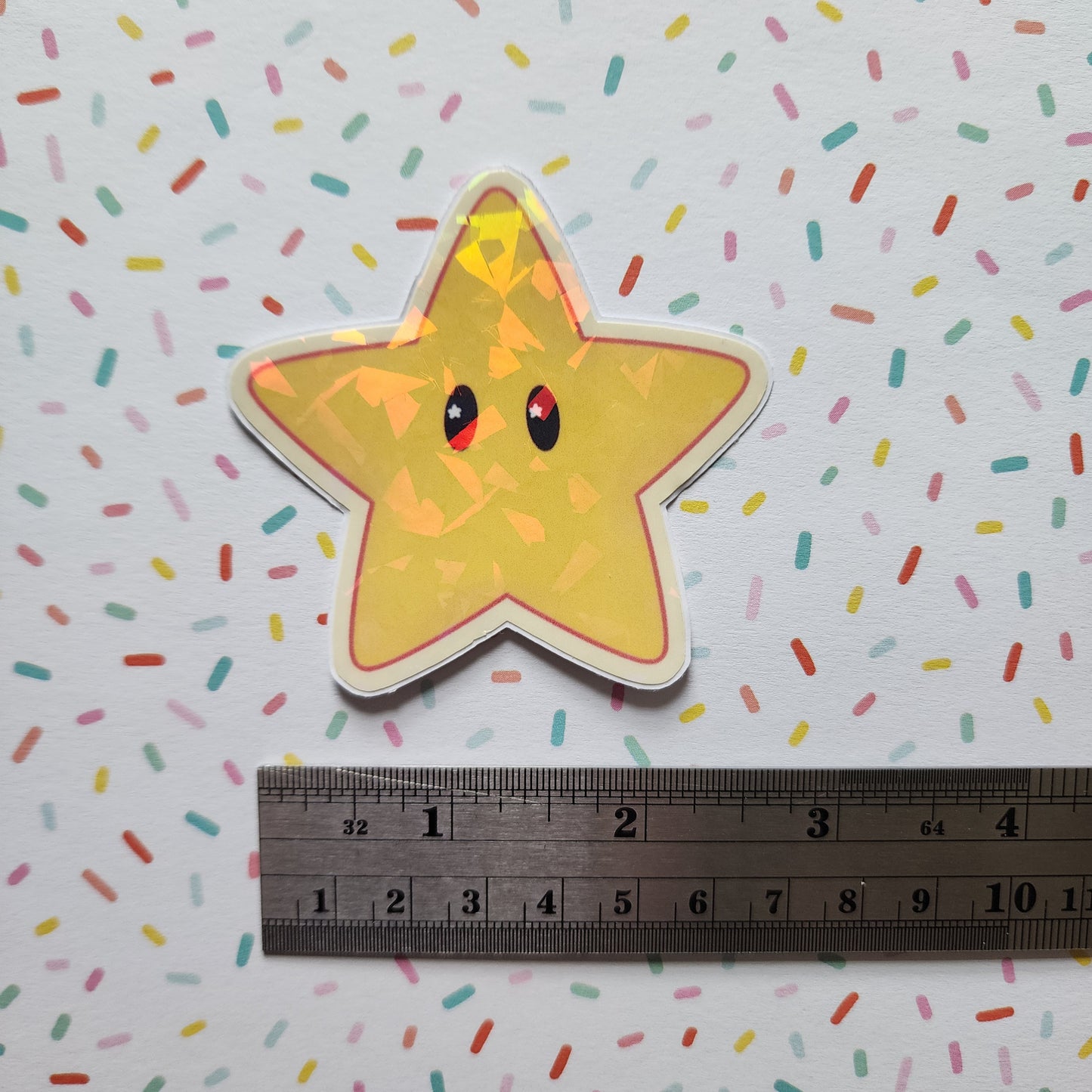 "You Got A Star!" Die Cut Sticker